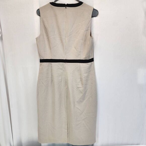 Calvin Klein New Colorblock V-Neck Sheath Dress Size 10 NWT F5 - Picture 11 of 12